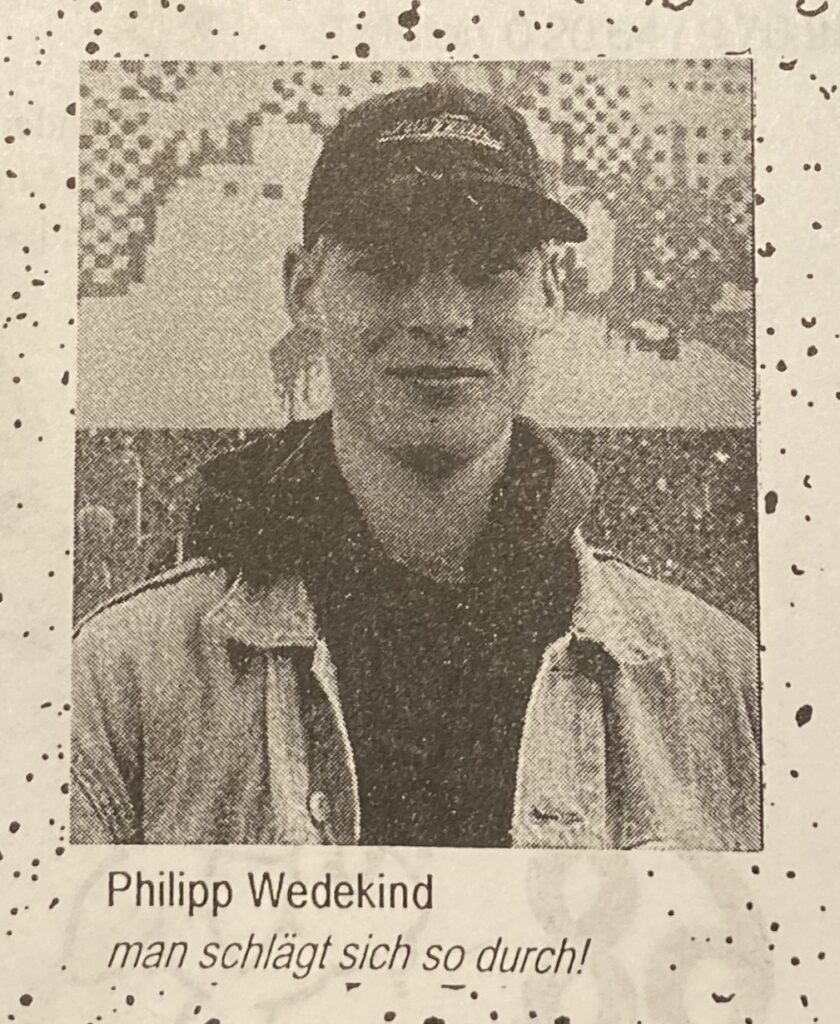 Philipp Wedekind, Gitarre, Gesang